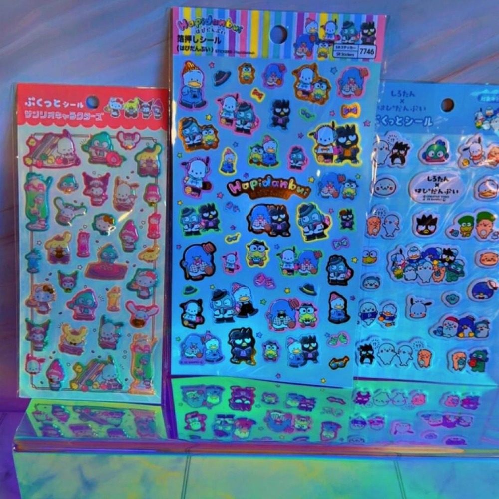 Sanrio Characters Sirotan Hapidanbui sticker pack bundle